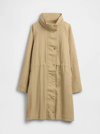 Oversized Nylon Parka