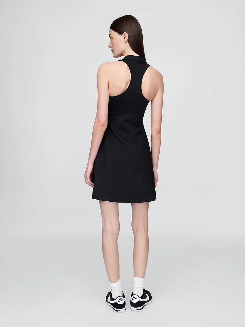 GapFit Power Zip Polo Shirt Dress