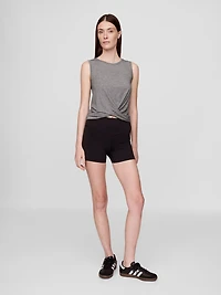 GapFit Breathe Twist-Front Tank Top