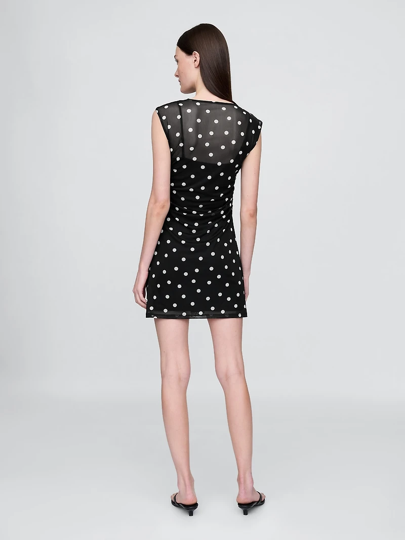 Mesh Mini Dress