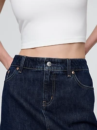 Denim Mini Skirt