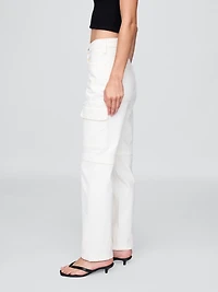 Mid Rise '90s Loose Cargo Jeans