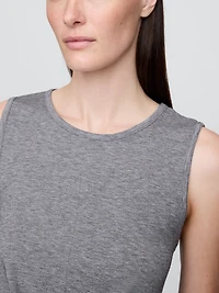 GapFit Breathe Twist-Front Tank Top