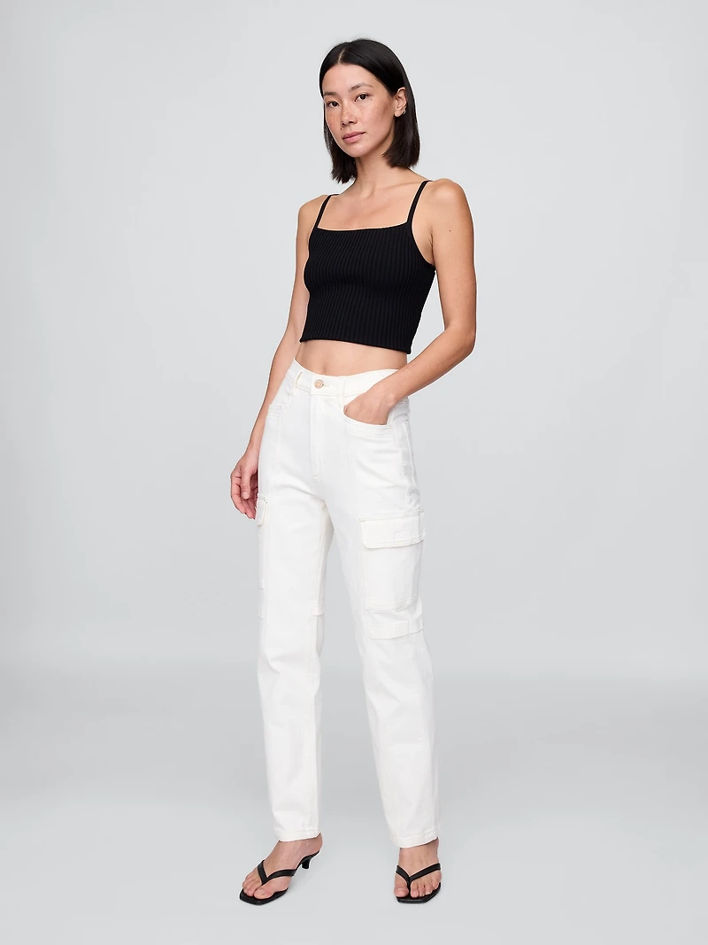 Mid Rise '90s Loose Cargo Jeans