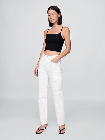 Mid Rise '90s Loose Cargo Jeans