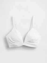 Organic Stretch Cotton Triangle Bra