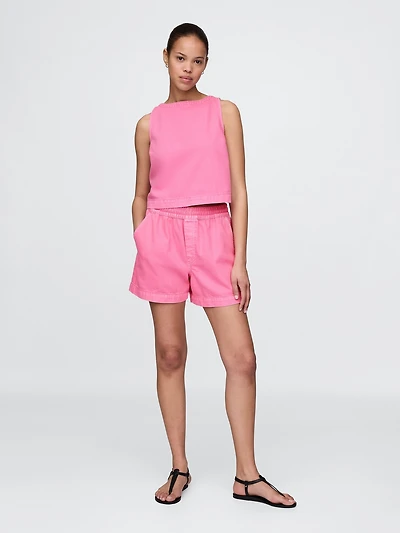 UltraSoft Denim Easy Shorts