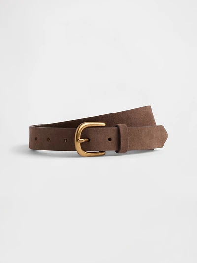 Suede Belt