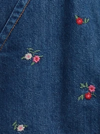 Baby & Toddler Denim Ruffle Skirtall