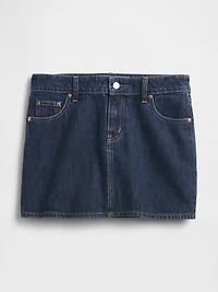 Denim Mini Skirt