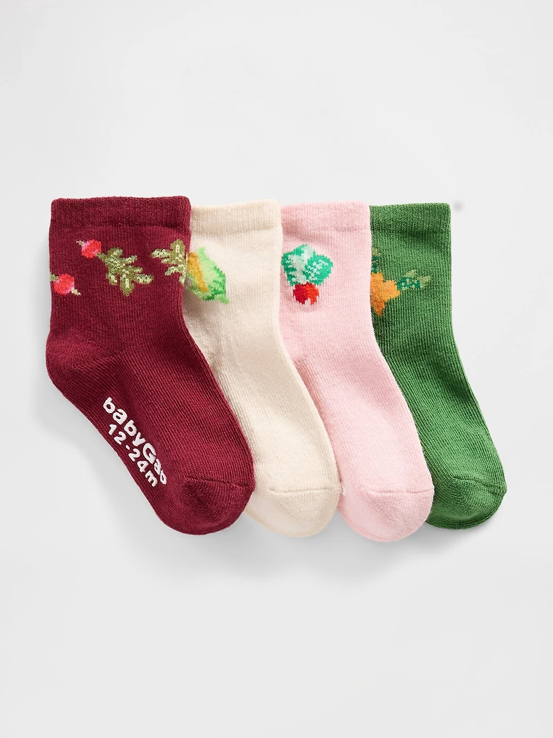 Baby & Toddler Quarter Crew Socks