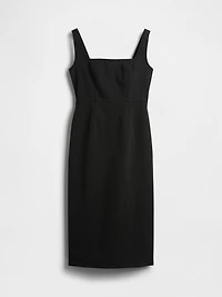 Denim Bodycon Midi Dress