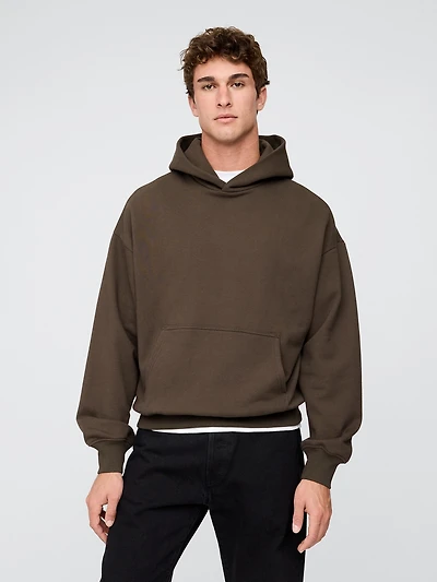 Chandail à capuchon épais surdiMen'sionn