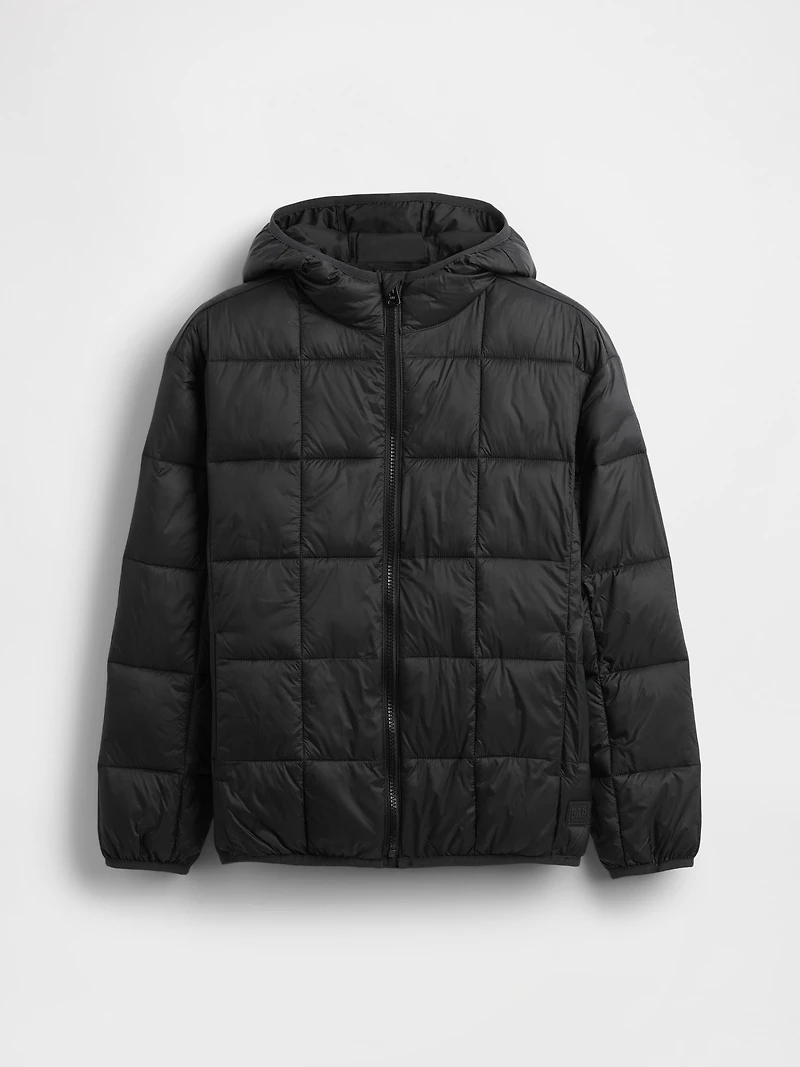Kids Recycled Lightweight Puffer Jacket