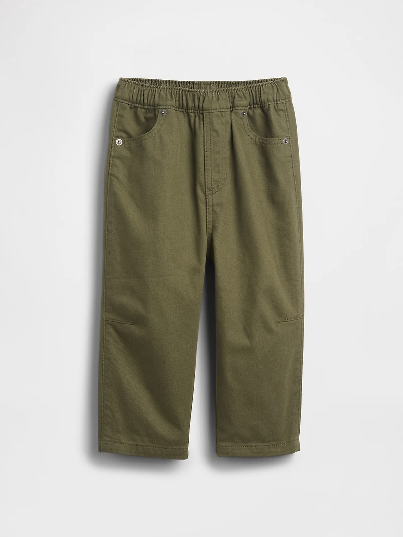 Pantalon coupe baril à taille élastique pour Bébé et Tout-petit