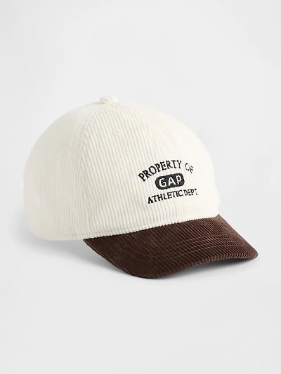 Kids Cord Logo Baseball Hat