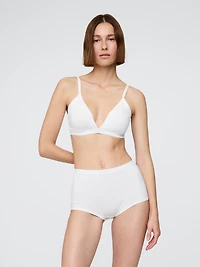 Organic Stretch Cotton High Rise Shorty