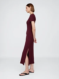 Modern Rib Maxi T-Shirt Dress