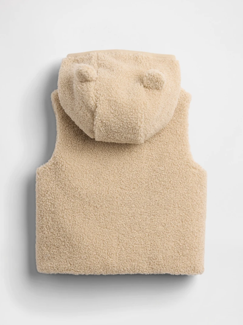 Baby Sherpa Hooded Vest