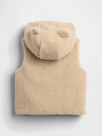 Baby Sherpa Hooded Vest