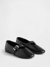 Kids Buckle Mary Jane Flats