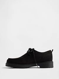 Kids Vegan Suede Loafers