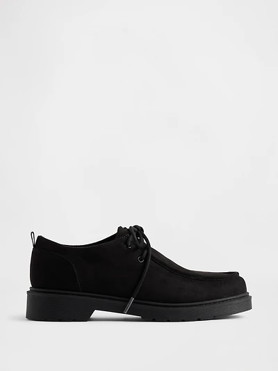 Kids Vegan Suede Loafers