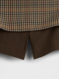 Herringbone Mini Skort