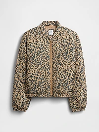Kids Recycled Lightweight Quilted Puffer Jacket