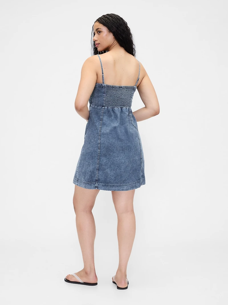 UltraSoft Denim Mini Dress