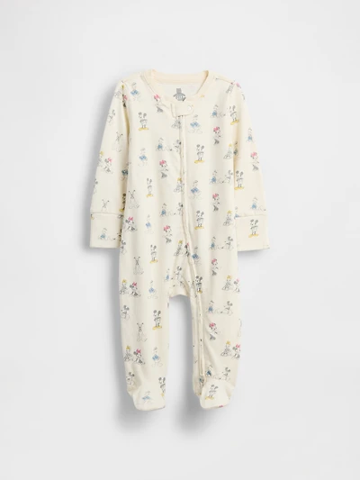 Gap × Baby Organic Cotton Footed One-Piece