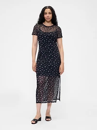 Mesh Maxi Dress