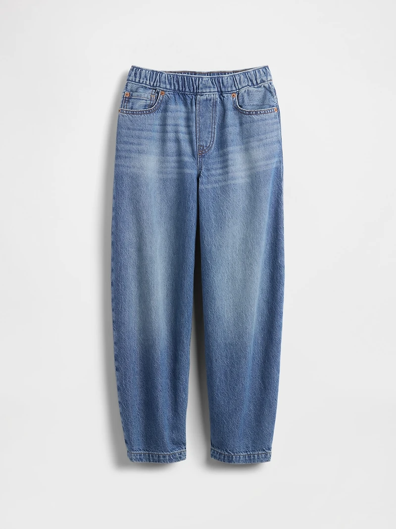 Kids Easy Baggy Barrel Jeans