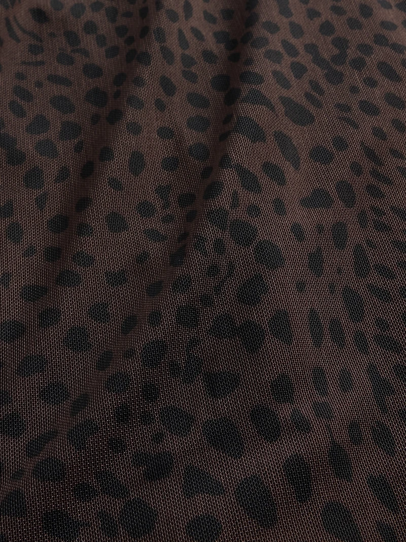 Mesh Mini Dress