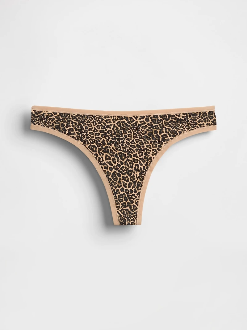 Organic Stretch Cotton Thong