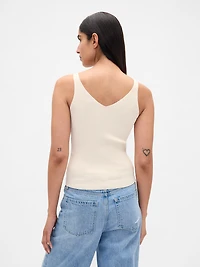 Rib Sweater Tank Top
