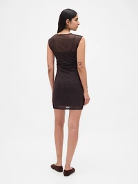 Mesh Mini Dress