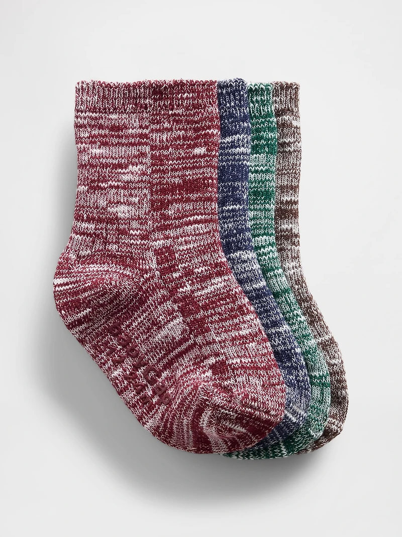 Baby & Toddler Marled Crew Socks