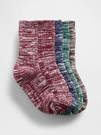 Baby & Toddler Marled Crew Socks