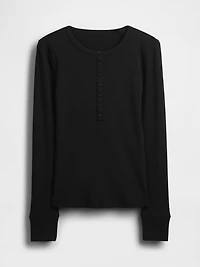 Modern Rib Henley T-Shirt