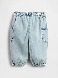 Baby Bear Pocket Denim Joggers
