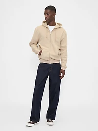 Veste à capuchon VintageDoux pour Adulte