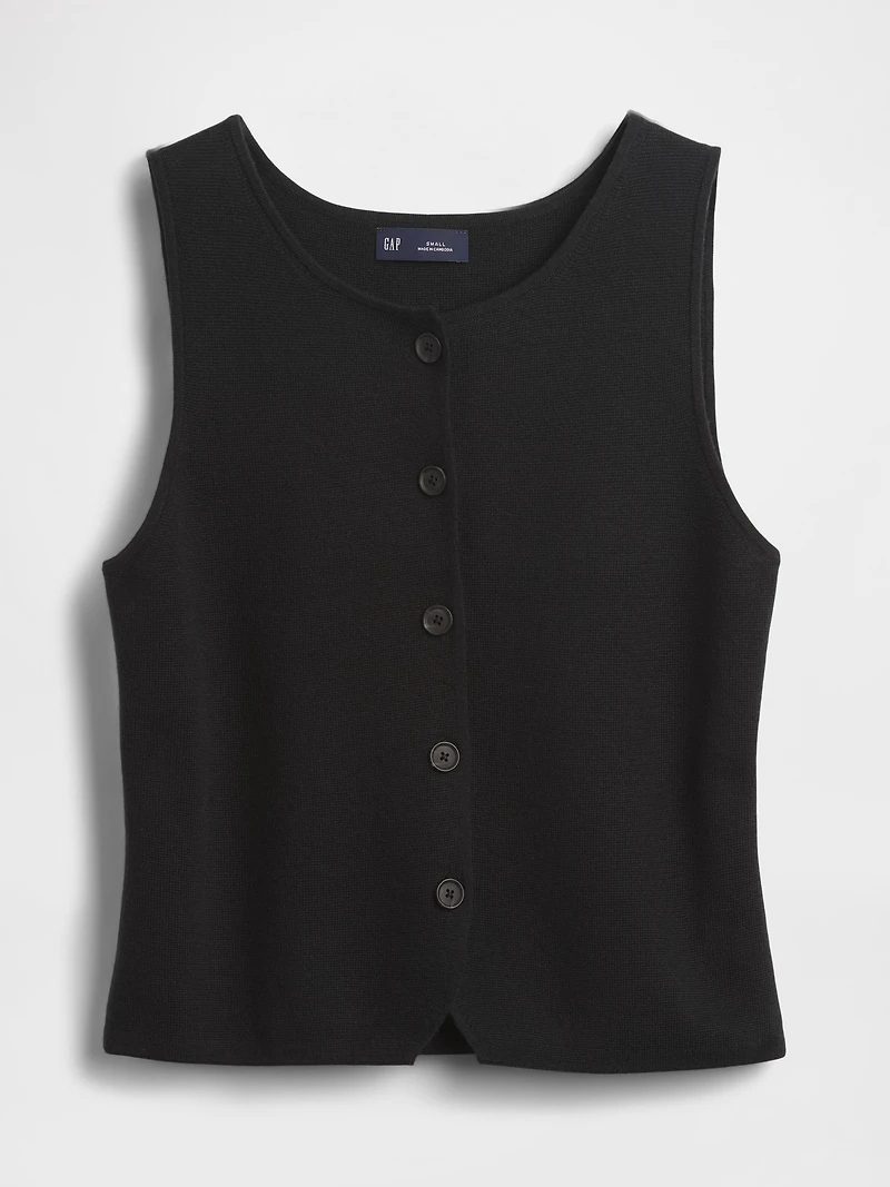 Lightweight CashSoft Tailored Vest