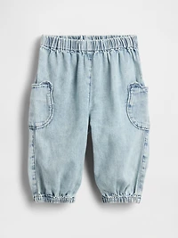 Baby Bear Pocket Denim Joggers