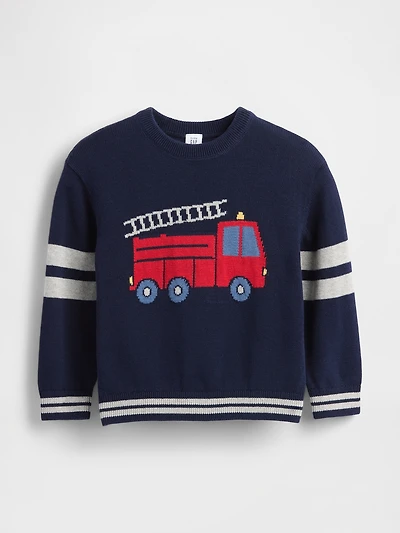 Baby & Toddler Graphic Crewneck Sweater