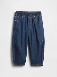 Jean coupe baril à taille élastique pour Bébé et Tout-petit