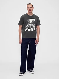 The Beatles Relaxed Graphic T-Shirt