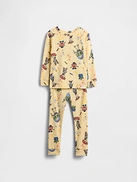 Pyjama en coton biologique brossé de Gap x pour Tout-petit et Bébé