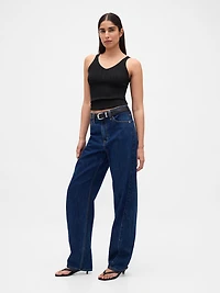 Rib Sweater Tank Top