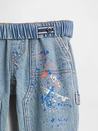 Jean coupe menuisier à taille extensible pour Bébé et Tout-petit